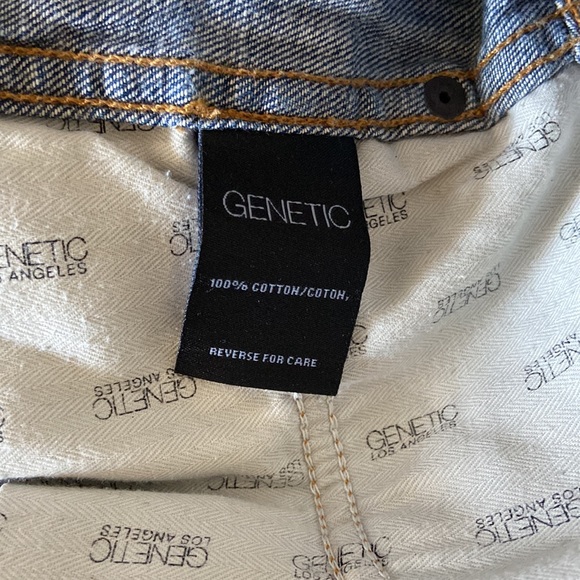 genetic jeans / denim with raw hem - Picture 6 of 7